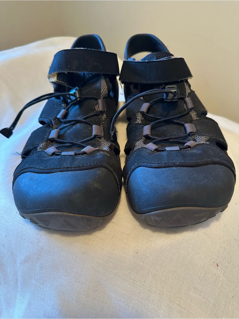 Teva Flintwood Men's Sport Sandals Black Closed Toe Gorpcore Fisherman Hiking 12